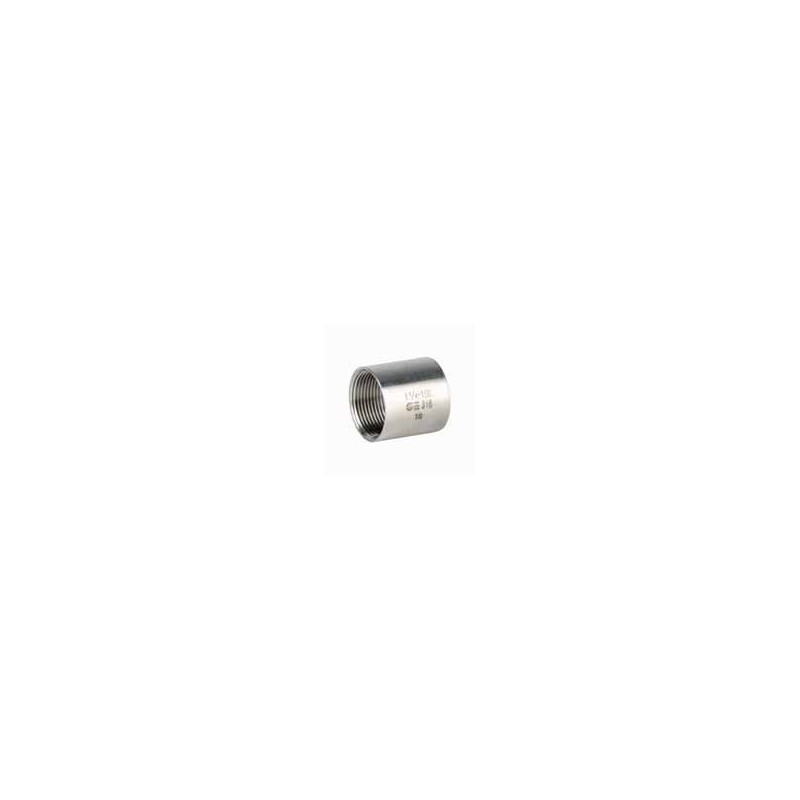 FIGURA 270. MANGUITO LISO H-H. MEDIDAS: 1/4" INOXIDABLE