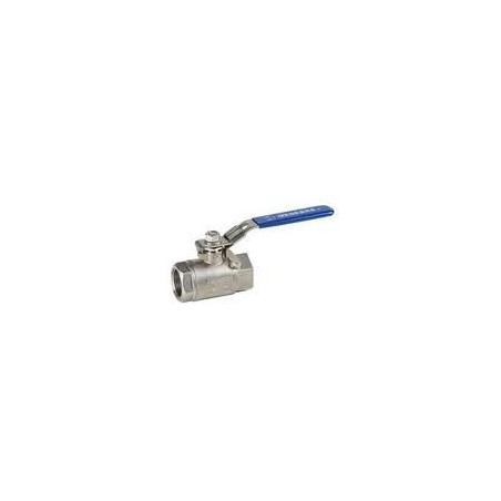 FIG. 2008. VALVULA ESFERA STANDARD 2 PIEZAS. MEDIDAS: 1/2. INOX