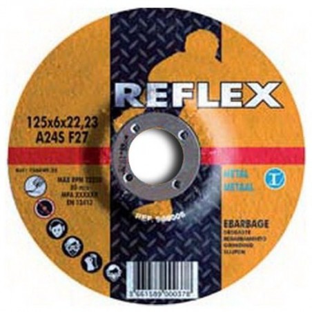 DISCO DESBASTE REFLEX 125X6 MM. REF. 126049.25