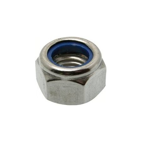DIN 985 TUERCA HEXAG. AUTOBLOCANTE. MEDIDAS: M 8 MM. INOX 304
