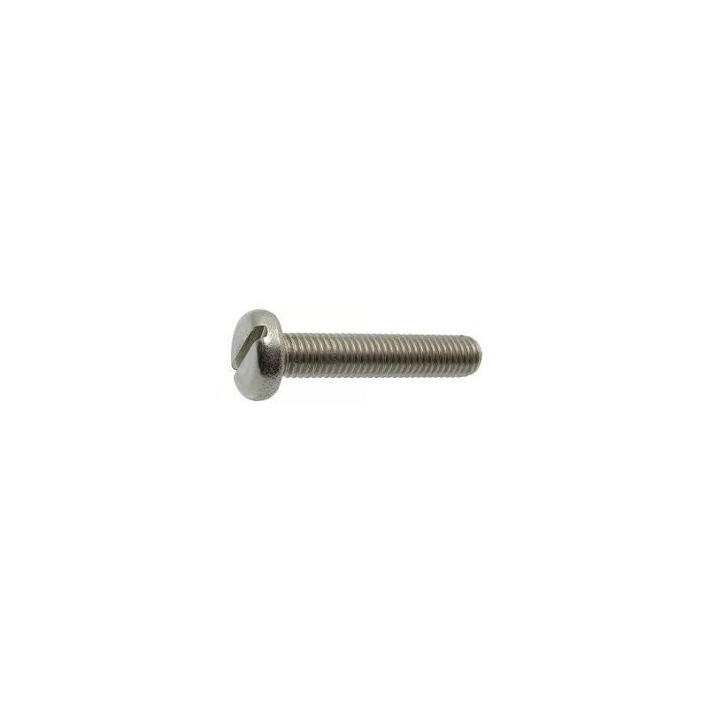 DIN 85 TORNILLO C. ALOMADA RANURA. MEDIDAS: M 4X10 MM. INOX 304