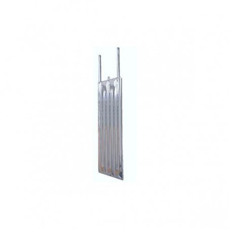 PLACA REFRIGERANTE INOX 304. CANAL. MEDIDAS: 1400X370MM.